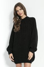 Fobya Női pulóver ruha Angligune fekete L/XL