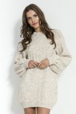 Fobya Női pulóver ruha Angligune tejszínes L/XL