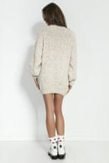 Fobya Női pulóver ruha Angligune tejszínes L/XL