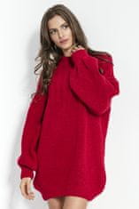 Fobya Női pulóver ruha Angligune piros L/XL