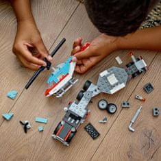 LEGO Creator 31146 platós teherautó és helikopter