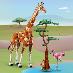 LEGO 31150 A szafari vadon élő állatai