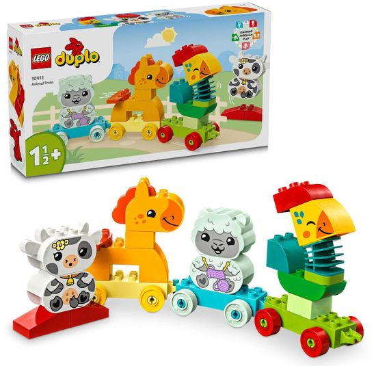 LEGO DUPLO 10412 Vonat állatokkal