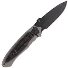 Fox Knives FOX kések BF-73 Black Fox zsebkés 8 cm, titán bevonat, acél, szantálfa
