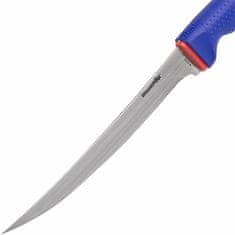 Fox Knives BF-CL22P FOX kések BLACK FOX FILET KNIFE CM.22 BLUE & RED M.co POLIPROPILENE