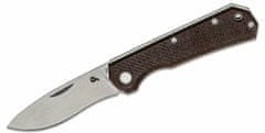Fox Knives FOX kések BF-748 MIB BLACK FOX CIOL zsebkés 7 cm, barna, Micarta