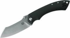 Fox Knives FOX kések FX-534 Pelikán zsebkés 9 cm, Stonewash, fekete, G10