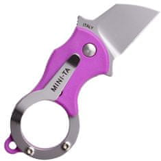 Fox Knives FOX kések FX-536 P MINI-TA Pink kis zsebkés - karambit 2,5 cm, rózsaszín, FRN