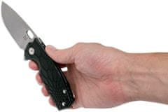 Fox Knives FX-604 FOX kések FOX / VOX CORE FOLD. KÉS FEKETE FRN HNDL-N690 KŐMOSOTT PENGE-FEKETE távtartó