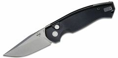 Böker Plus 01BO363 Karakurt Fekete automata kés 7,8 cm, fekete, alumínium, csat