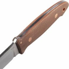 Böker Plus 02BO029 Cub Pro sokoldalú kés 9,5 cm, barna, Micarta, bőrtok