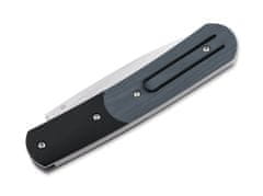 Böker Plus 01BO477 DOGLEG AUTO automata kés 8,4 cm, fekete, G10, acél, filc tok