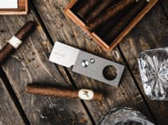 Böker Plus 01BO513 CIGAR CUTTER zsebkés cigarettavágóval 3,4 cm, titán