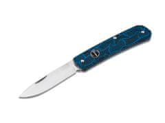 Böker Plus 01BO557 TECH TOOL BLUE Damaszk zsebkés 7,1 cm, kék-fekete, G10, üvegtörő