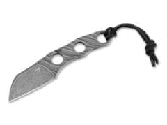 Böker Plus 02BO069 Kazhan nyakú kés 5,7 cm, Stonewash, acél, Kydex hüvely, lánc