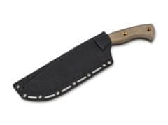 Böker Plus 02BO073 Tracker kültéri kés 18,3 cm, fekete, barna, Micarta, Kydex hüvely