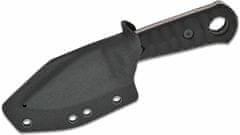 Böker Plus 02BO088 MIKRI praktikus EDC kés 7,9 cm, fekete, piros, G10, kydex hüvely