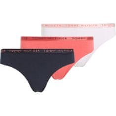Tommy Hilfiger 3 PACK - női tanga UW0UW04889-0V5 (Méret M)