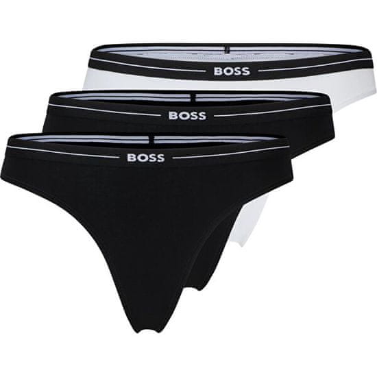 Hugo Boss 3 PACK - női tanga BOSS 50510030-120