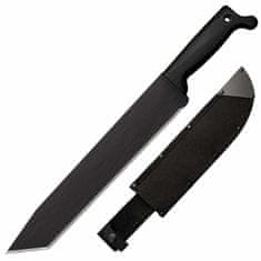Cold Steel 97BTMS Tanto Machete machete 33 cm, teljesen fekete, polipropilén, nylon köpeny