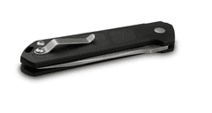 Böker Plus 01BO950 KIHON AUTO STONEWASH automata kés 8 cm, Stonewash, fekete, alumínium, csat