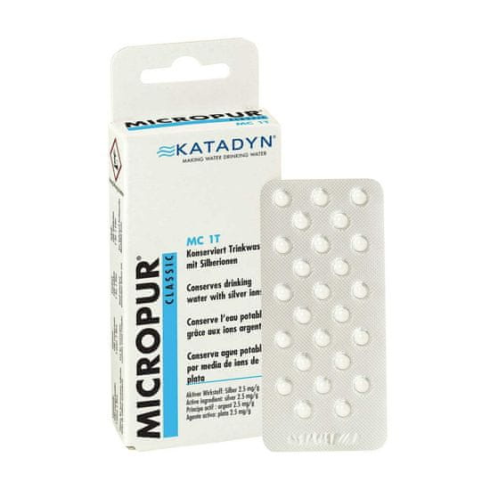 Katadyn 50101 Micropur Classic MC 1T (4 x 25) (DE / EN / FR / ES)