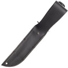 KA-BAR® KB-1211 fekete rögzített pengéjű kés késbőr, str él