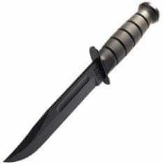 KA-BAR® KB-1211 fekete rögzített pengéjű kés késbőr, str él
