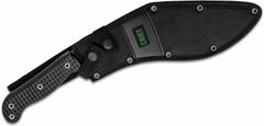 CRKT CR-2742 KUK machete 26,8 cm, teljesen fekete, műanyag és gumi, poliészter tok