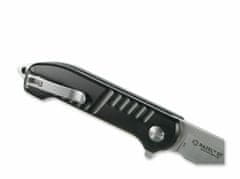 CRKT CR-4031 RAZEL GT FEKETE zsebkés rásegítéssel 7,7 cm, fekete, alumínium, üvegtörő