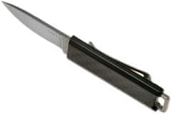 CRKT CR-2425 SCRIBE BLACK nyakkés 4,4 cm, Stonewash, ABS műanyag, tok