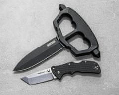 Cold Steel 80NT3 Chaos Push Knife taktikai tolókés 12,7 cm, teljesen fekete, alumínium, Secure-Ex to