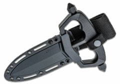 Cold Steel 80NT3 Chaos Push Knife taktikai tolókés 12,7 cm, teljesen fekete, alumínium, Secure-Ex to