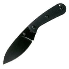 Kizer 1044C1 Baby Black G10 kültéri kés 9,8 cm, teljesen fekete, G10, Kydex hüvely