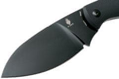 Kizer 1044C1 Baby Black G10 kültéri kés 9,8 cm, teljesen fekete, G10, Kydex hüvely