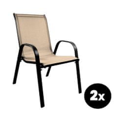 Aga 2x Kerti szék MR4400BE-2 Bézs