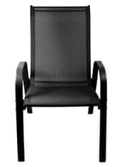 Aga 2x Kerti szék MR4400BC-2 Fekete