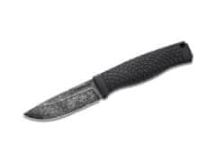 Böker Manufaktur 121505 BRONCO MINI BLACK kültéri kés 8,9 cm, fekete, TPE, Kydex