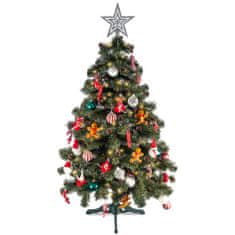 Aga Karácsonyfa 220cm Fenyő tobozokkal