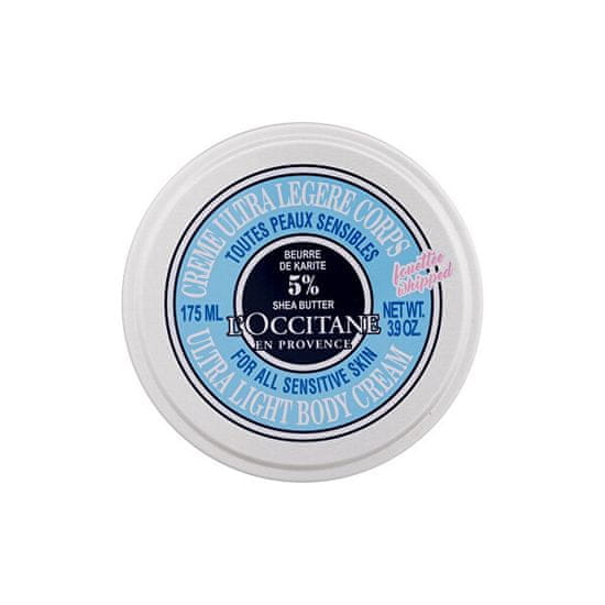 LOccitane En Provenc Könnyű testápoló krém 5% Shea Butter (Ultra Light Body Cream)