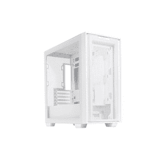 ASUS A21 táp nélküli ablakos Micro-ATX ház fehér (90DC00H3-B09010) (90DC00H3-B09010)