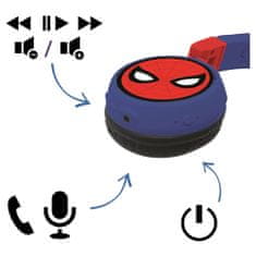 Lexibook Spider-Man összecsukható vezeték nélküli fülhallgató