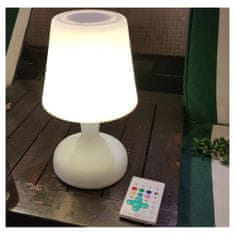 Lexibook Vízálló hangszóró asztali lámpa formájában LED-del