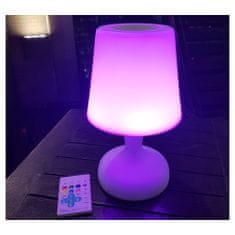 Lexibook Vízálló hangszóró asztali lámpa formájában LED-del