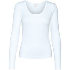 Vero Moda Női póló VMIRWINA Tight Fit 10300894 Bright White (Méret S)
