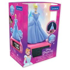 Lexibook 3D éjszakai fény óra Disney Hercegnő Hamupipőke