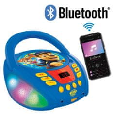 Lexibook Fényes Bluetooth CD lejátszó Mancs őrjárat