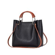 Dollcini női táskák kereszt hátizsák női válltáska vízálló PU bőr táska elegáns táska, fekete