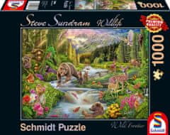 Schmidt Puzzle Vad természet: Az erdő széle 1000 db