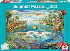 Schmidt A dinoszauruszok világa puzzle 200 darab
